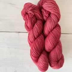 手染め毛糸◯レトロ・アメリカ◯カントリーレッド(merino80) 1カセ