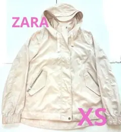 ZARAレディース　 サクラ色♡パーカー♡アウター　XS