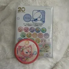 ダッフィー&フレンズ20周年カラフルハピネス リーナベル ワッペン