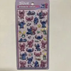 正規品　ディズニー　スティッチ　ボンボンドロップシール