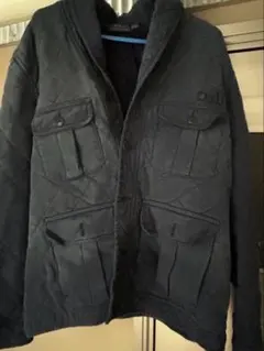 ラルフローレン ネイビー キルティングジャケット Lサイズ