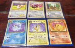 最*〜様 イーブイ3種　わるい　ブースター　シャワーズ　サンダース　旧裏