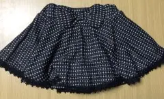 120㎝女児キュロットスカート