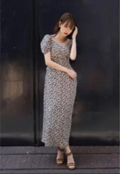 最終値下Cherry Pattern Cache-Coeur One-Piece ネイビーCherry Pattern Cache-Coeur One-Piece Cherry Pattern Cache