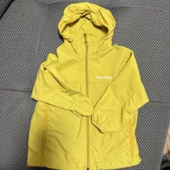 mont-bell フード付きジャケット 90 イエロー