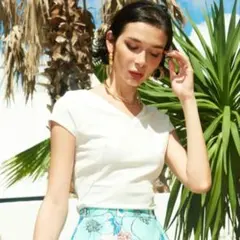 日本製美シルエットカットソーのサムネイル