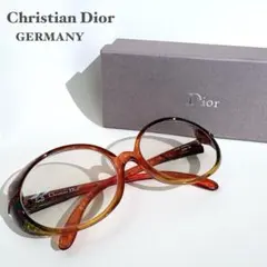 クリスチャンディオール ヴィンテージ メガネ べっ甲 ビッグフレームサングラスのサムネイル