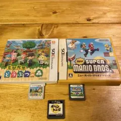 とびだせ どうぶつの森 他 2本　スーパーマリオブラザーズ　ポケモントローゼ