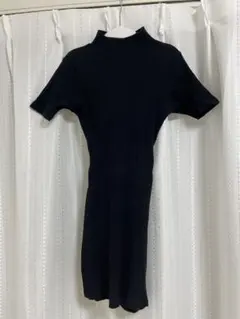 GYDA レオパードバックリボンミニワンピース