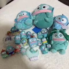 ハンギョドン　サンリオ　はぴだんぶい　まとめ売り　ぬいぐるみ　マスコット