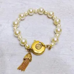 ソニアリキエル パールタッセルブレスレット