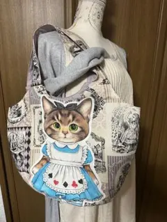 030650 コヤンイサムチョン　ダーツ入りBIGトートバッグ　アリス