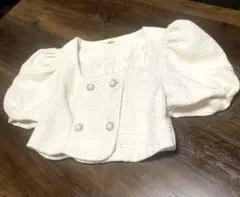 【正規品】BIBIY JEWEL JACKET ベージュ 2025年最新】bibiy ジャケット ビジューの人気アイテム - メルカリ