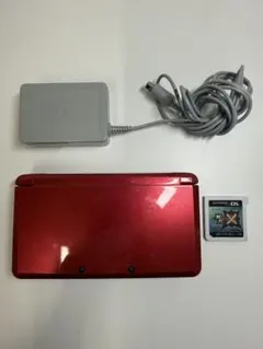 ニンテンドー3DS 本体 レッド　ソフト付き　☺︎