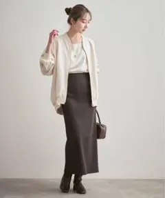 NOBLE トタンテレコタイトスカート 38サイズ