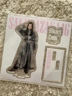 櫻坂46 遠藤光莉 （アクリルスタンド：ローソンくじ、生写真）