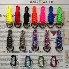 (900円→2個+カラビナ1個セット)   パラコード