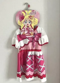 新品　キュアアイドル　ワンピース　半袖　しまむら　110