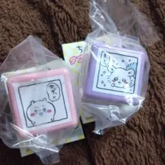 ちいかわダブルスタンプ（ちいかわ、ハチワレ）
