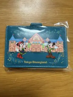 JALオリジナル　東京ディズニーランド　ネックストラップ付きパスケース