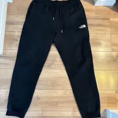 ノースフェイス ヘザースウェットパンツ Lサイズ ブラック NB82236