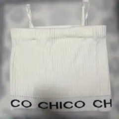 CHICO リブ編みキャミソール ホワイトのサムネイル