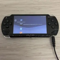 動作確認済⭐️ PSP2000 本体 　SONY ゲーム機 ブラック黒②