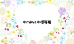 ＊miwa＊様専用ページです