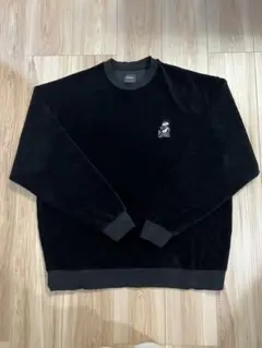 RVCA 激レア⚠️コーデュロイ ブラック スウェット BC042-155