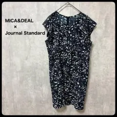 MICA&DEAL×JournalStandard コラボワンピース モノトーンのサムネイル