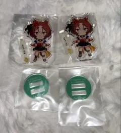 【ウマ娘】パドックでポーズ! アクリルスタンド3 ヤエノムテキ 2個セット