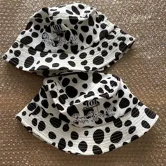 ディズニー　ファンキャップ　帽子　2個セット　バケットハット　101匹わんちゃん