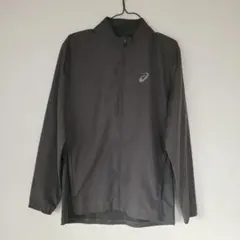 ASICS MOTIONDRY ウィンドブレーカー L グレー