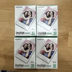 FUJIFILM instax mini フィルム 4パック