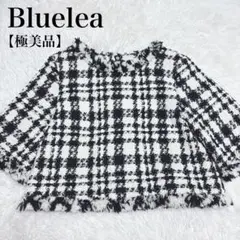 Braid Blouse bluelea ブルレア　ドット柄　新品未使用 ドット柄ボウタイブラウス レディース オフィスブラウス[品番