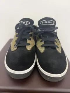 blammo スニーカー オリーブ ブラック