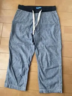 BACK NUMBER CRYSTAL LINEN クロップドパンツ Mのサムネイル