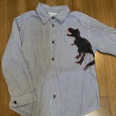 hakka kid 恐竜　　ブラウス　シャツ　トップス