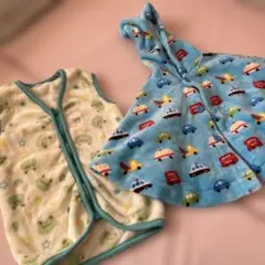 モコモコ　着る毛布　ポンチョ２点セット