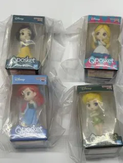 ディズニーキャラクター Qposket ミニチュアコレクション4 コンプセット