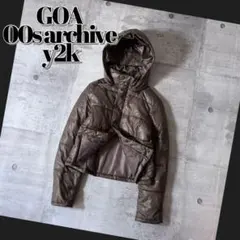 00s archive goa short length down jacket