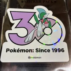 ポケモン 韓国 ポップアップ 30周年記念 ステッカー エルレイド - メルカリ