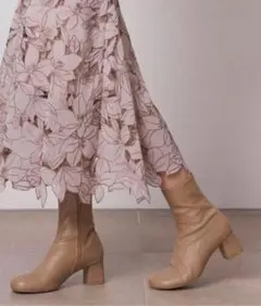 SNIDEL☆スウェルショートブーツ