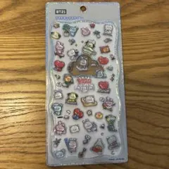 BT21 minini プチドロップステッカー カミオジャパン シールのサムネイル