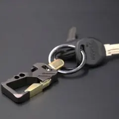 栓抜き キーチェーン おしゃれ かっこいい キーリング ブラック グレイ