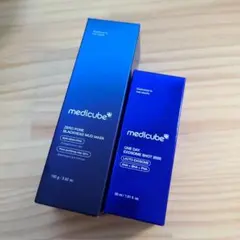 Medicube ゼロ毛穴 MUD MASK & ワンデー X SHOT2000