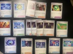 ポケモンカード セット　グッズ・トレーナーズ・スタジアムセット全17枚