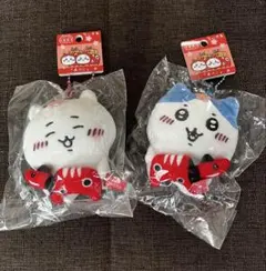 ちいかわ　ご当地マスコット　福島赤べこ　2点セットのサムネイル