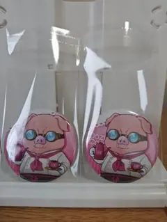 ドズル社 おおはらMEN 缶バッジ 2個セット