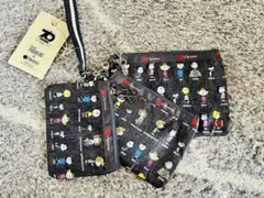 レスポートサック　スヌーピー　3連ポーチ